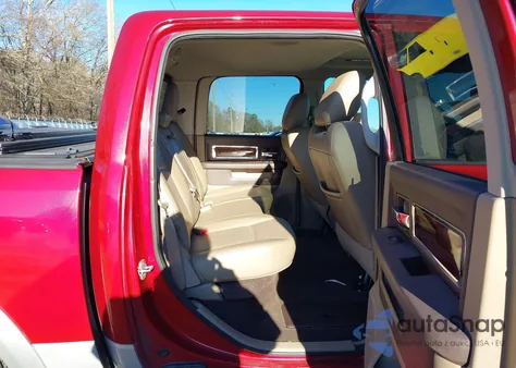 2012 Ram 1500 Laramie из США, поврежденный, VIN 1C6RD6NT6CS137591